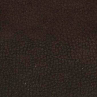 Brown nabuk leather rug with dense, raised texture and consistent color, studio lighting, indoor use.